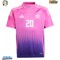 Tyskland Benjamin Henrichs #20 Bortedrakt EM 2024 Kortermet